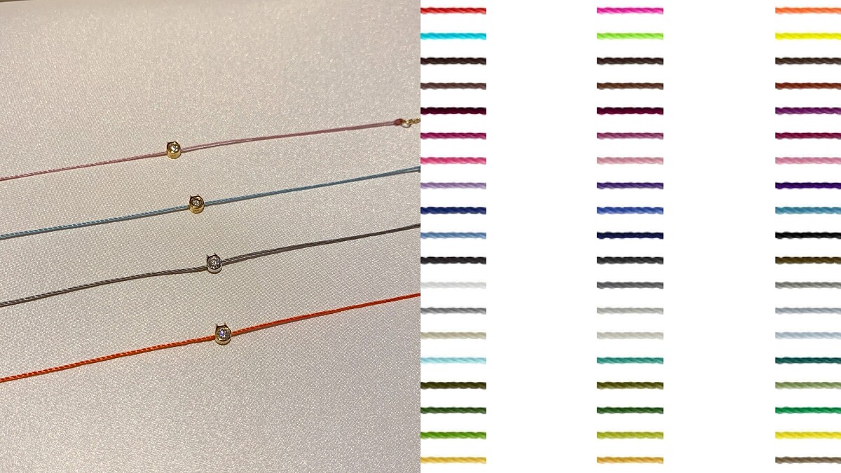 RedLine提供高達86種線繩的顏色