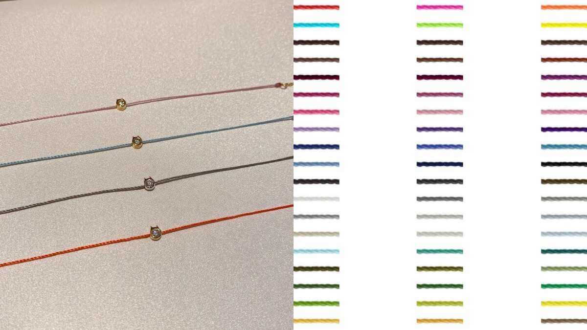 RedLine提供高達86種線繩的顏色