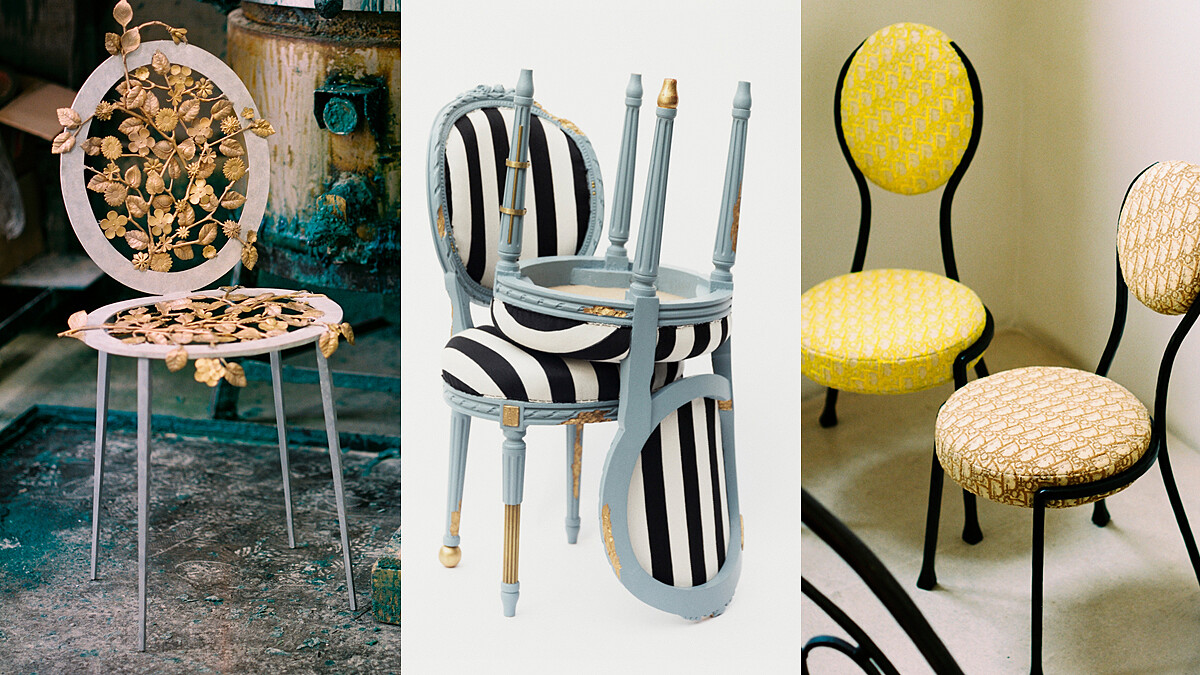 2021年米蘭家具展亮點，Dior經典家飾再造，17位藝術家翻玩經典圓背椅