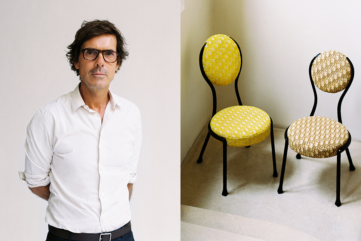 法國設計師 Pierre Yovanovitch 與其作品。