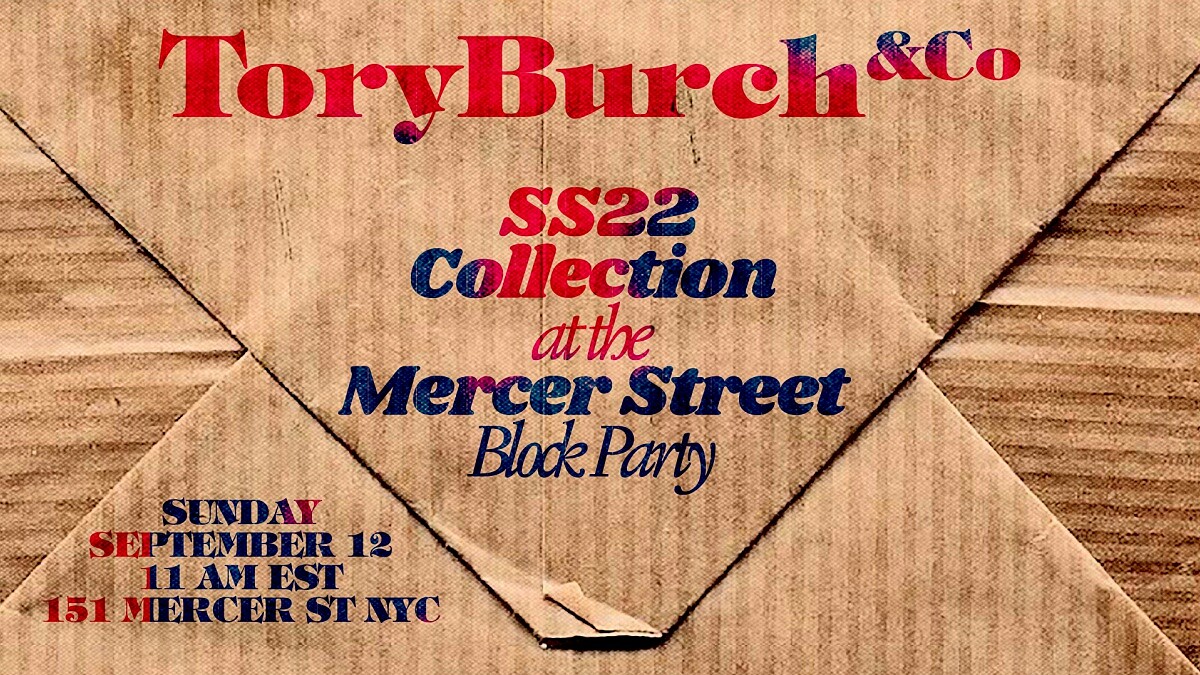 2022春夏紐約時裝週｜Tory Burch大秀9/12晚上11點，線上直播這邊看