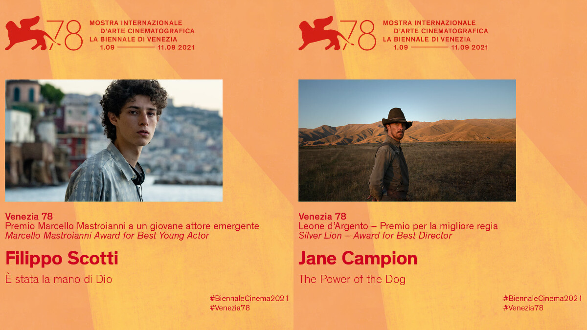 左：《上帝之手》；右《犬山記》（Photo/Facebook @LaBiennaledivenezia）