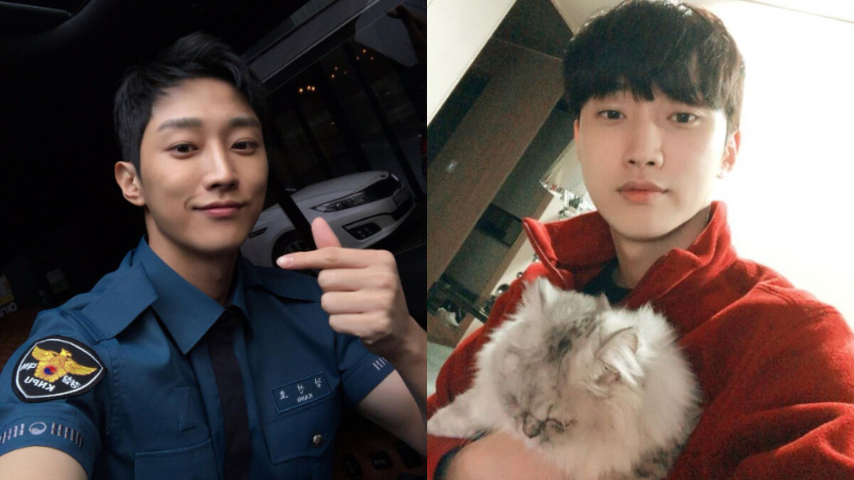 警察課程(KBS)男主角振永也是貓奴