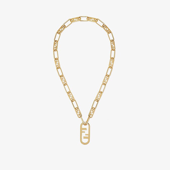 Fendi O&rsquo;Lock項鍊，售價NT$ 38,500