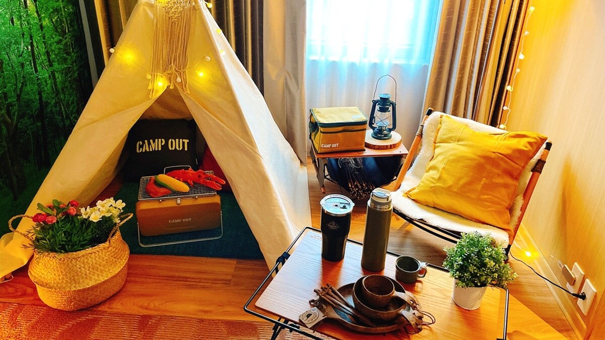 「享受吧！露營趣」主題房
