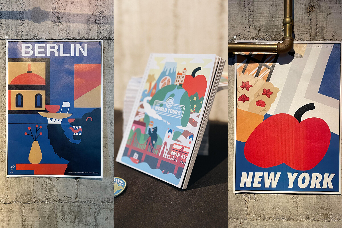 以「Jet-age Fantasy」為視覺設計概念。