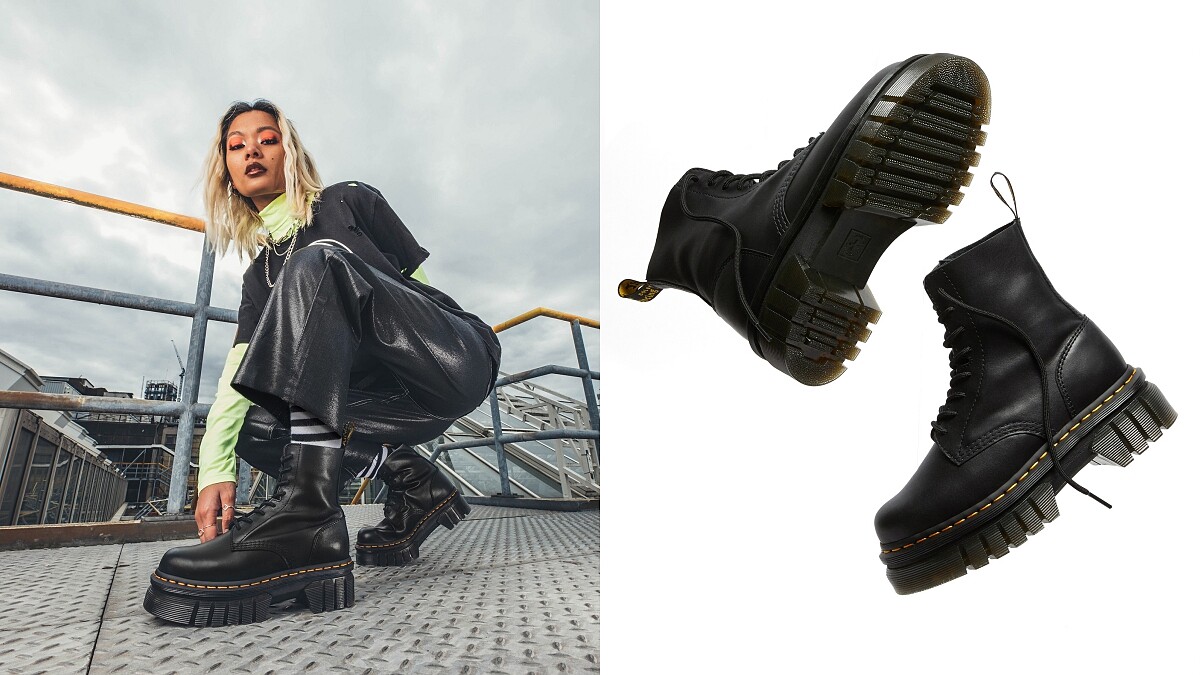 Dr. Marten最新鉅齒厚底1460馬汀靴！默默增高5cm，秋冬穿搭怎能錯過它