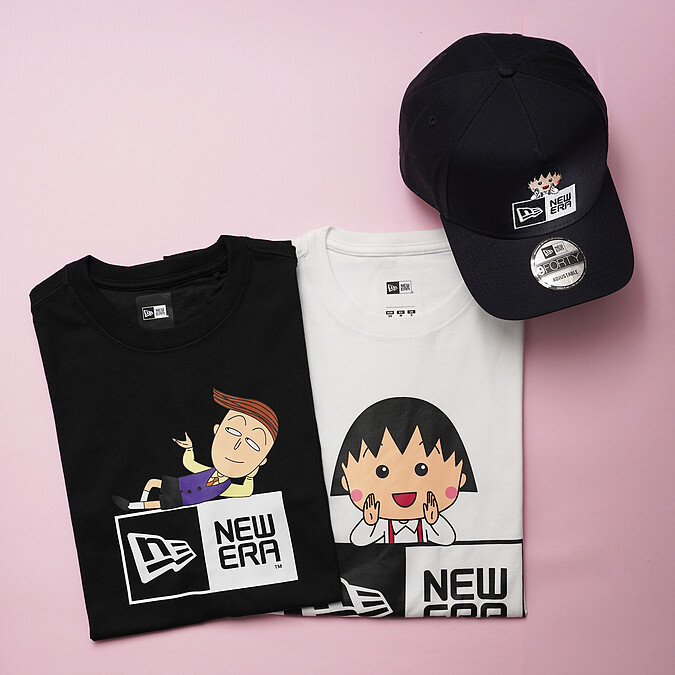 New Era x櫻桃小丸子聯名服飾，NT1,680