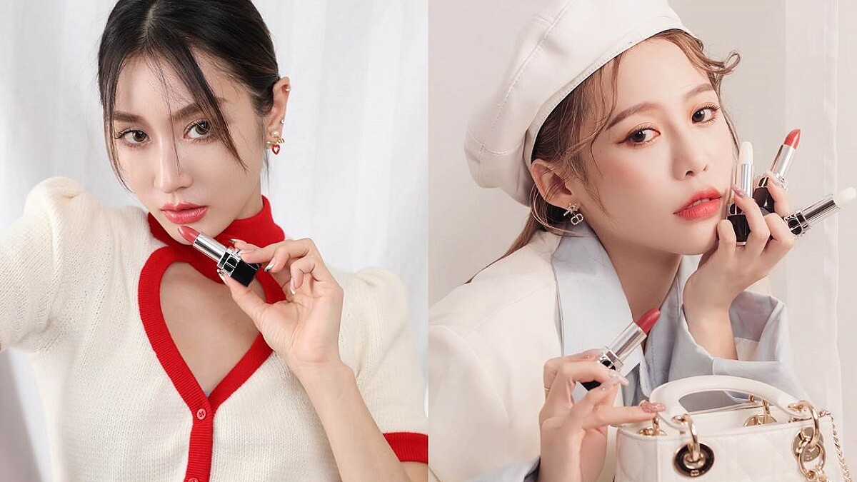 美妝網紅界吹起法式輕量優雅風潮，一抹純淨DIOR藍星精華唇膏讓女人自信不褪色，質地豐潤超滑順~不顯紋不起屑，「天生柔嫩高級唇」轟動全網~