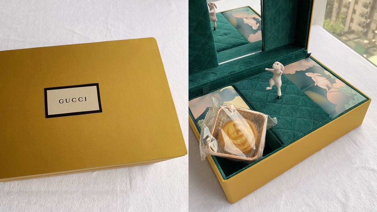 Gucci玉兔搗藥音樂中秋禮盒