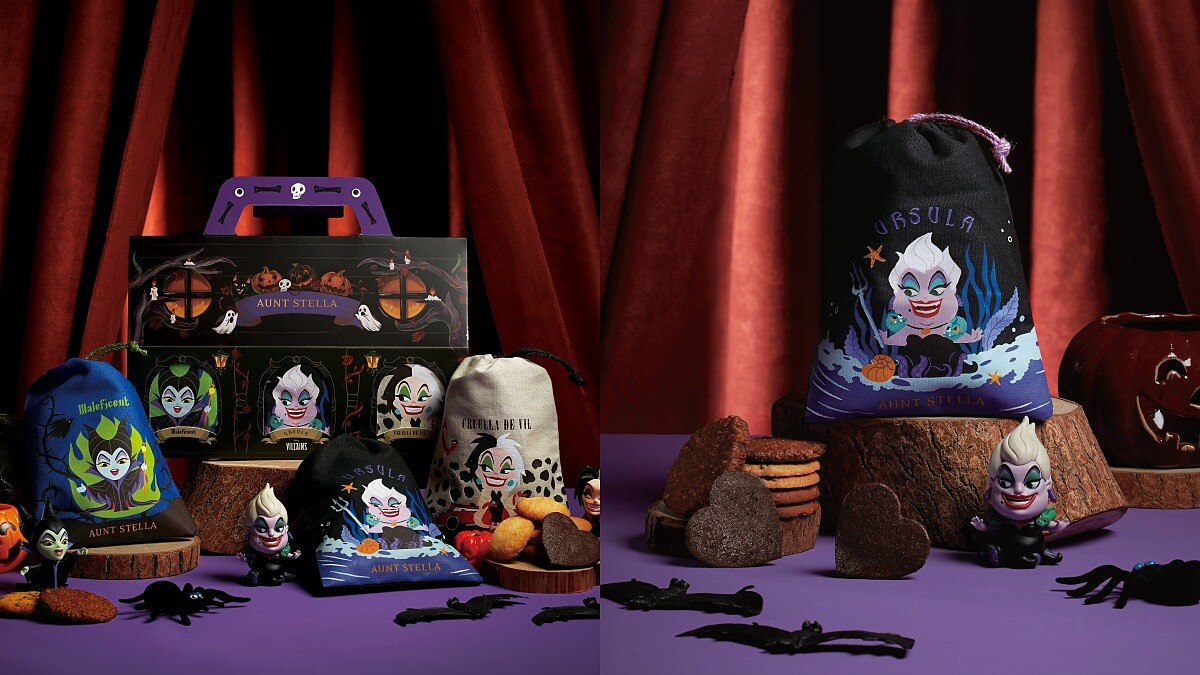 詩特莉迪士尼反派角色禮盒限量登場！烏蘇拉與黑魔女等限定餅乾在這裡
