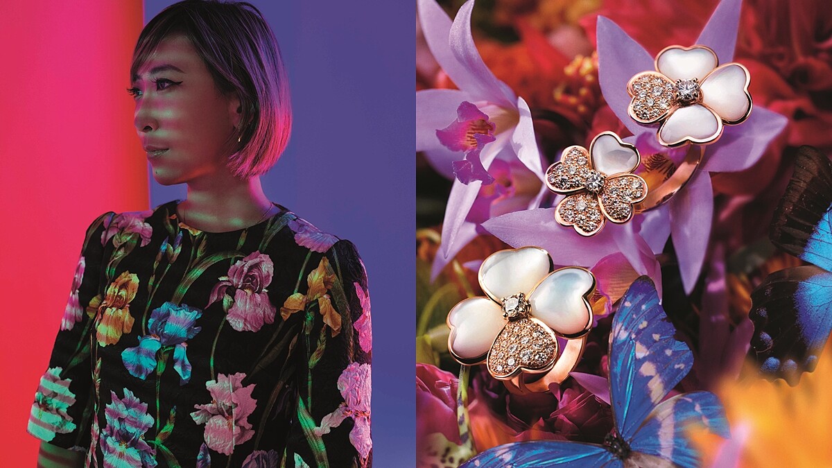 梵克雅寶X蜷川實花共同創作「Florae 花卉」珠寶展在巴黎！