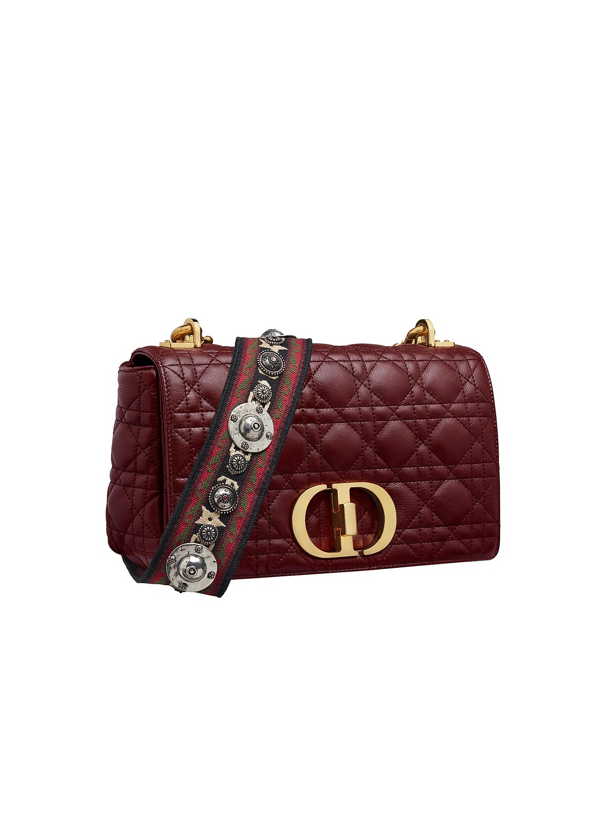 柔軟小牛皮中型翻蓋包，Dior，NT125,000。