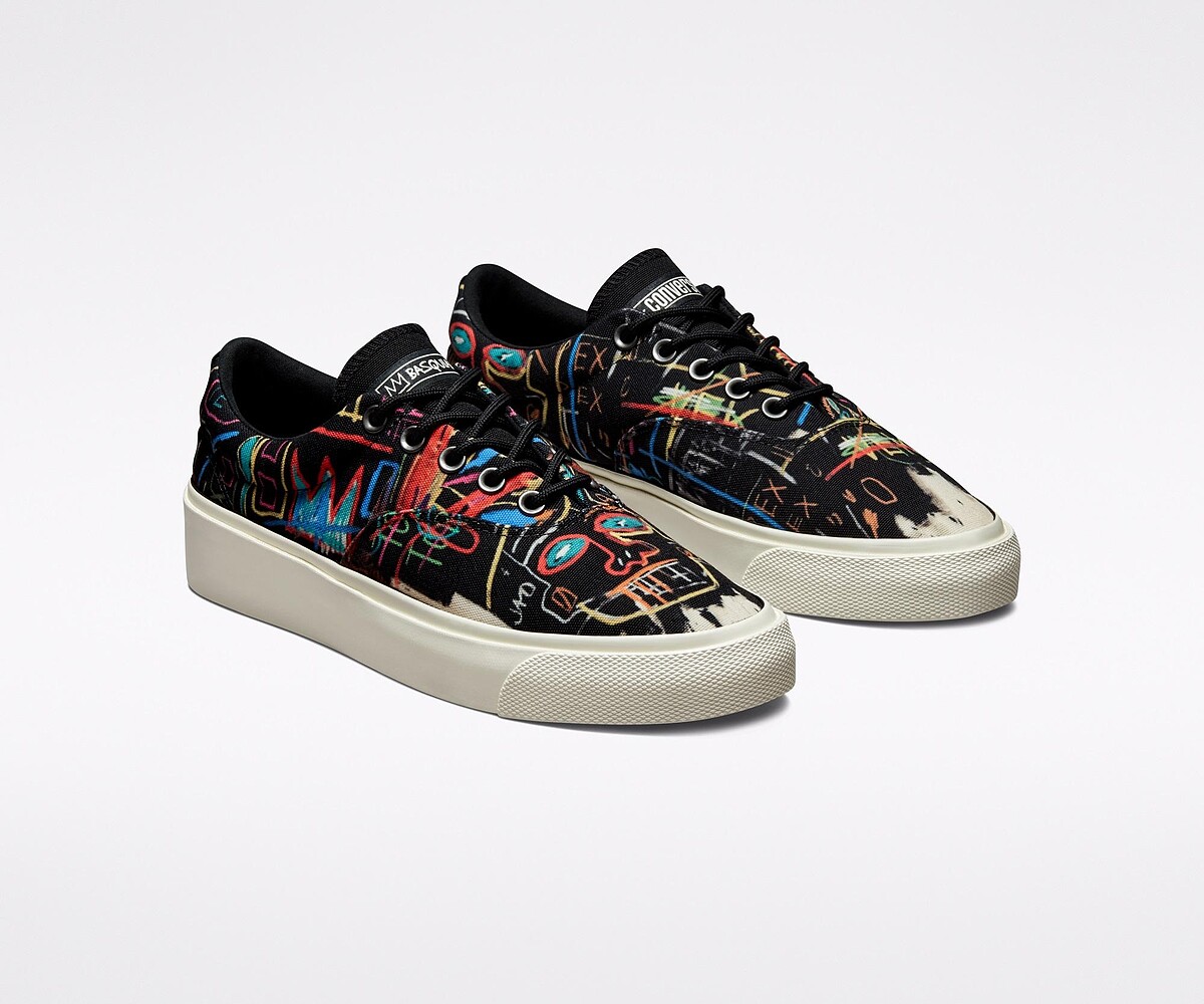 Converse X Basquiat聯名系列Skidgrip，NT2,780