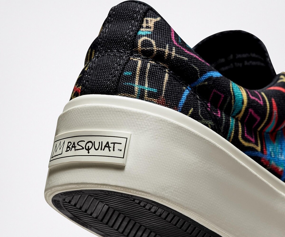 Converse X Basquiat聯名系列Skidgrip，NT2,780