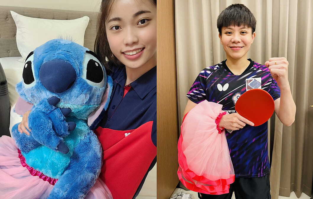 (左)東奧跆拳道銅牌「羅嘉翎」、(右)桌球混雙銅牌「鄭怡靜」