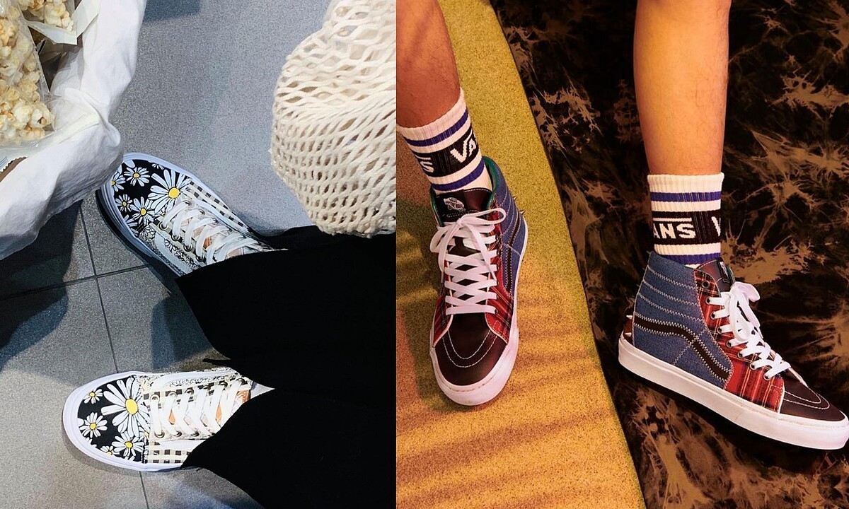 Vans從今年初開始陸續推出多種拼布系列鞋款各有風格特色