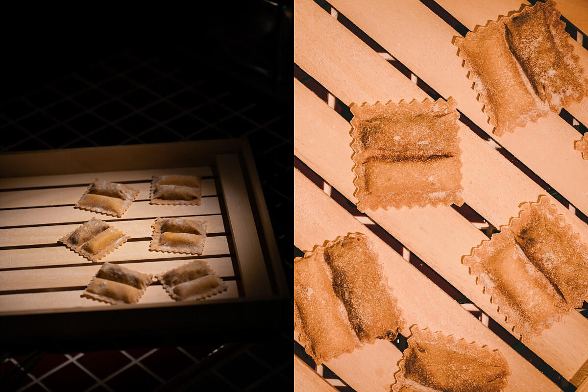 每日現做義大利餃。