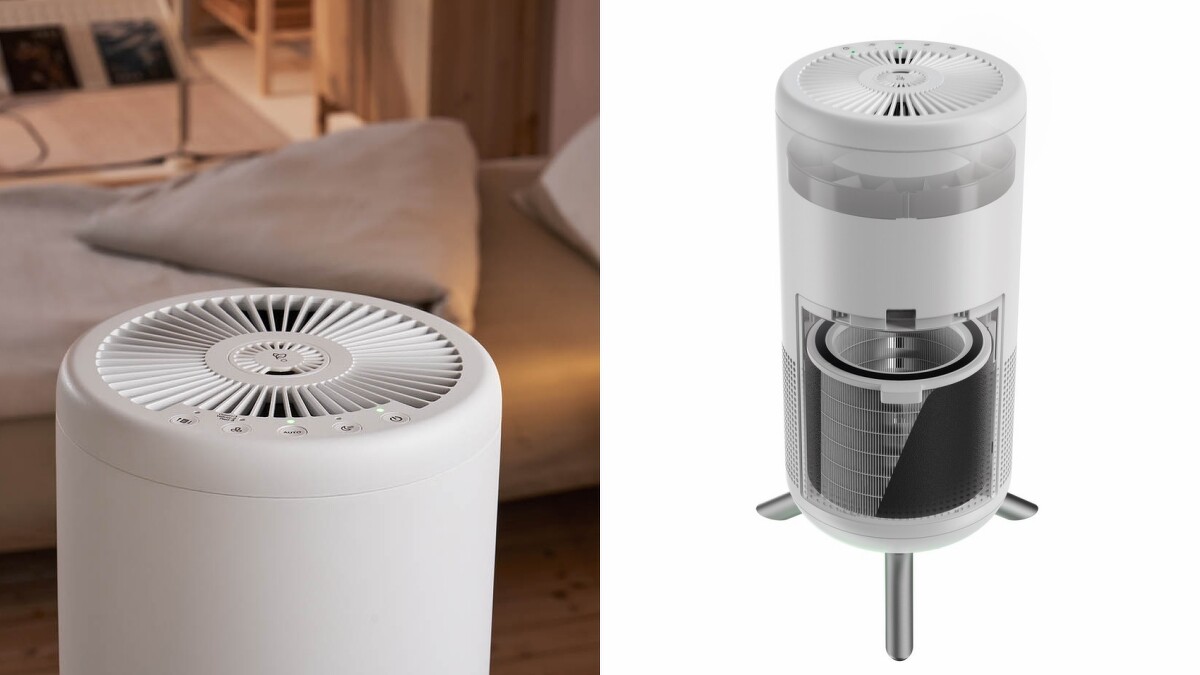 Honeywell小氛機結合精油槽設計，讓淨化香氛兩個願望一次滿足，360&deg; 進氣設計加上一體環繞式雙層醫級HEPA濾網，為居家空氣進行最嚴格的把關。