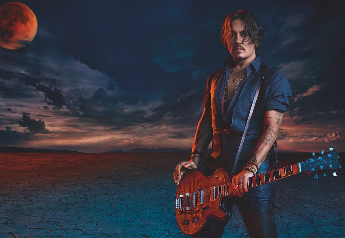 Dior迪奧曠野之心淬鍊香精 代言人強尼戴普全新形象照