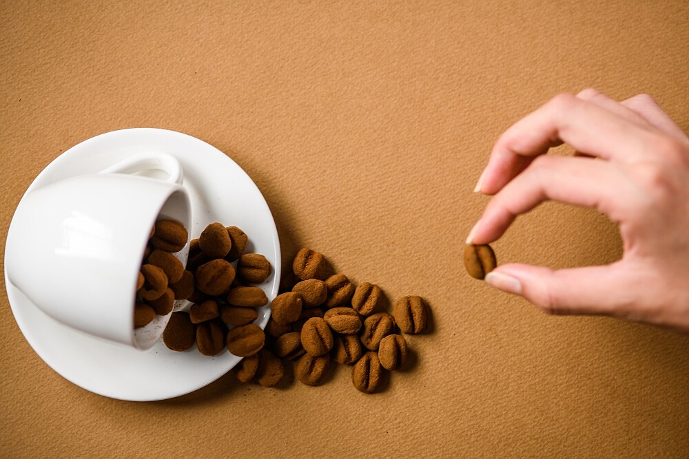 PILLING BEAN 咖啡豆豆臉部磨砂形象圖