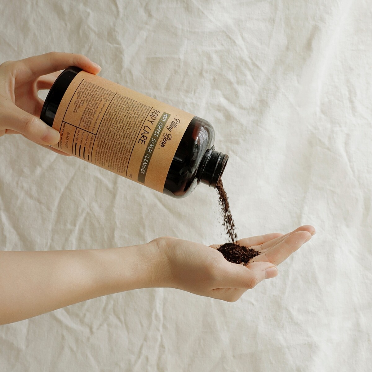 PILLING BEAN 咖啡喳喳渣身體磨砂形象圖