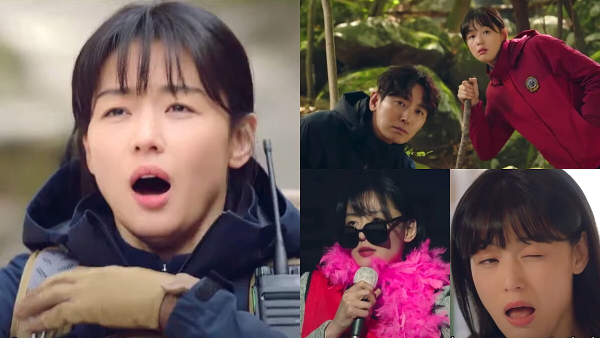  《智異山》穿梭陰陽兩界？全智賢 「千頌伊」搞笑附身？攜手 朱智勛 聽見山林中亡靈的聲音！