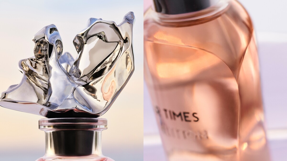 LV路易威登2021年全新Les Extraits頂級香水系列由建築大師Frank Gehry 設計瓶身。