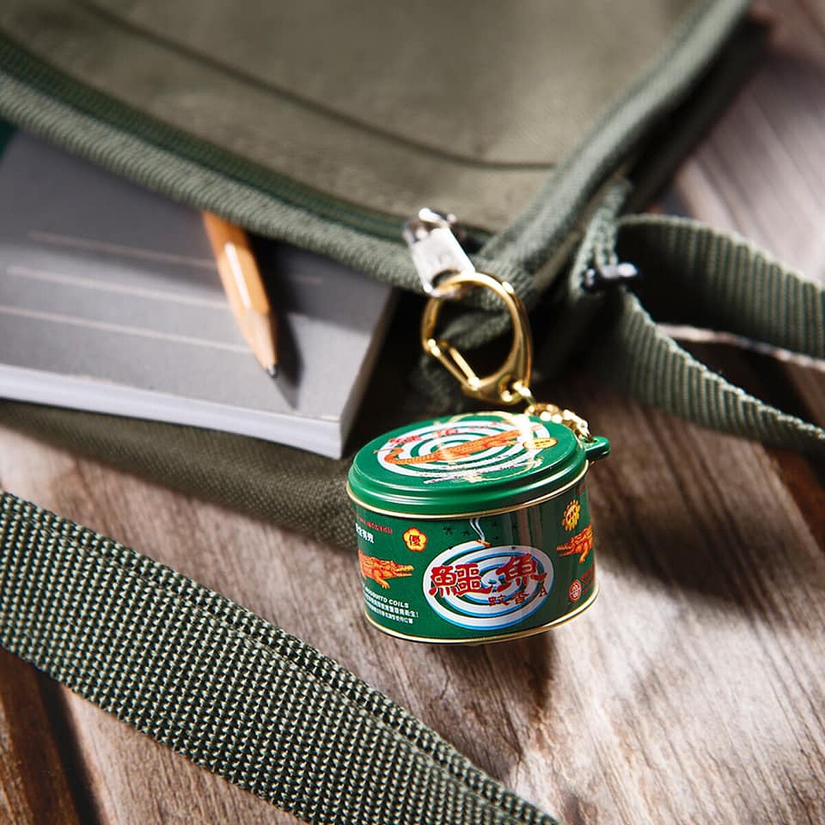 阿嬤家經典必備的鱷魚蚊香悠遊卡