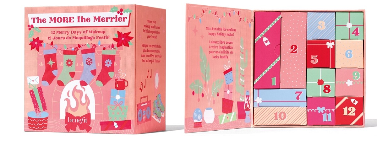 benefit 2021聖誕倒數月曆愈美麗,NT2,600