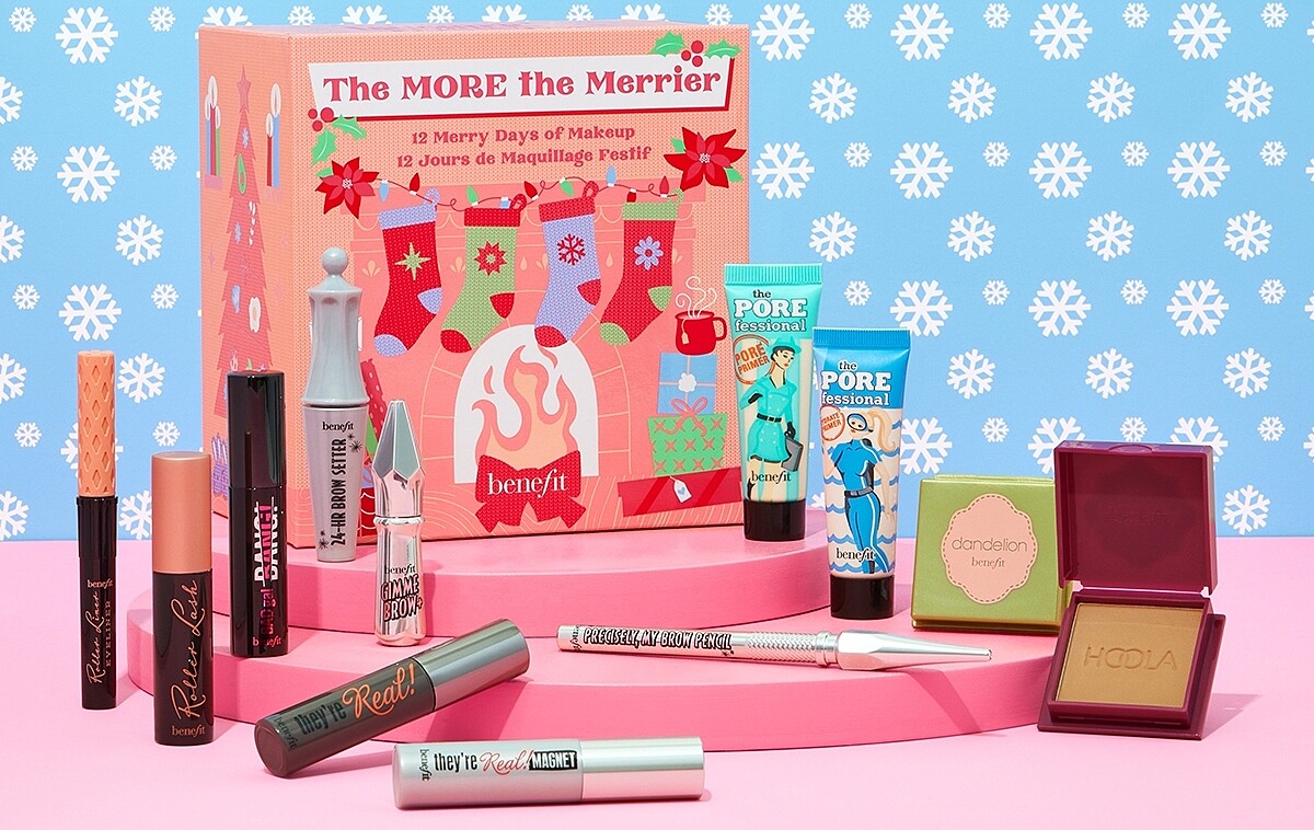 benefit 2021聖誕倒數月曆愈美麗形象圖