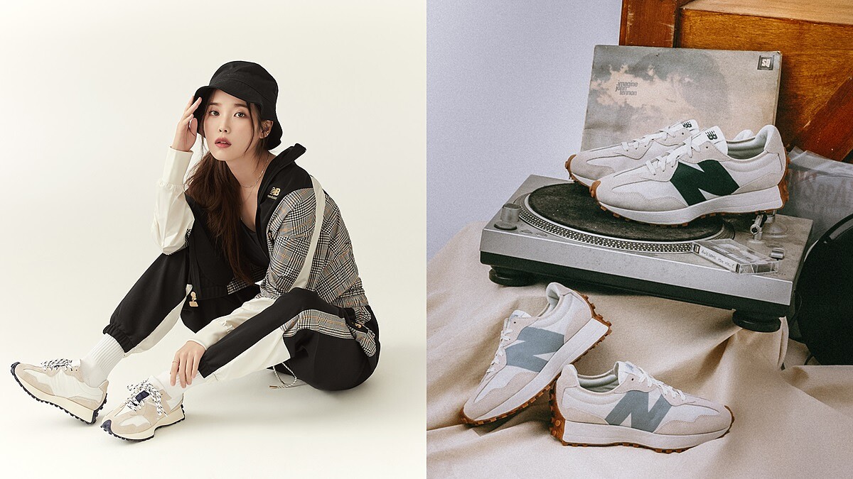 IU換上最新NB327奶茶配靛藍，加碼湖水綠、蜜桃粉、太空灰…8雙秋季新配色