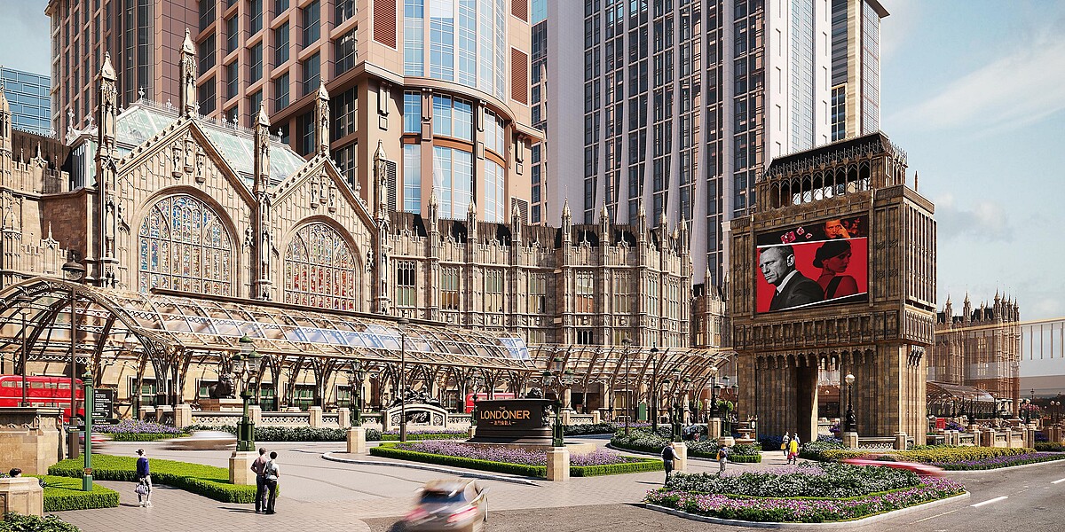 旅行澳門時,不能錯過倫敦人洲際酒店的豪奢氣派,照片轉載自IHG.com官網