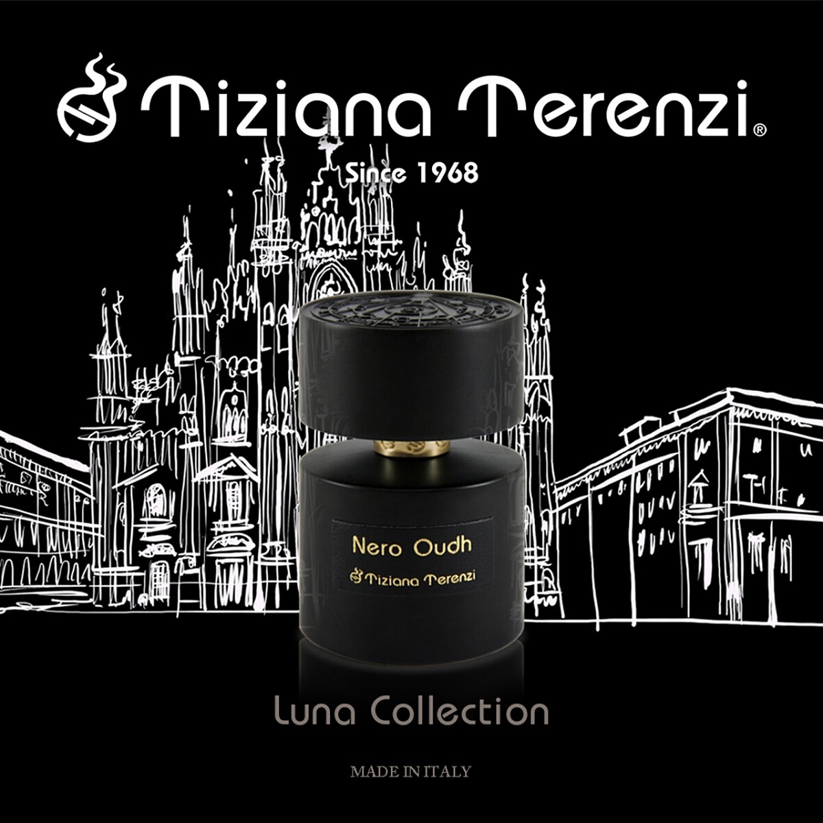 Tiziana Terenzi NERO OUDH尼洛奧德香精形象圖。