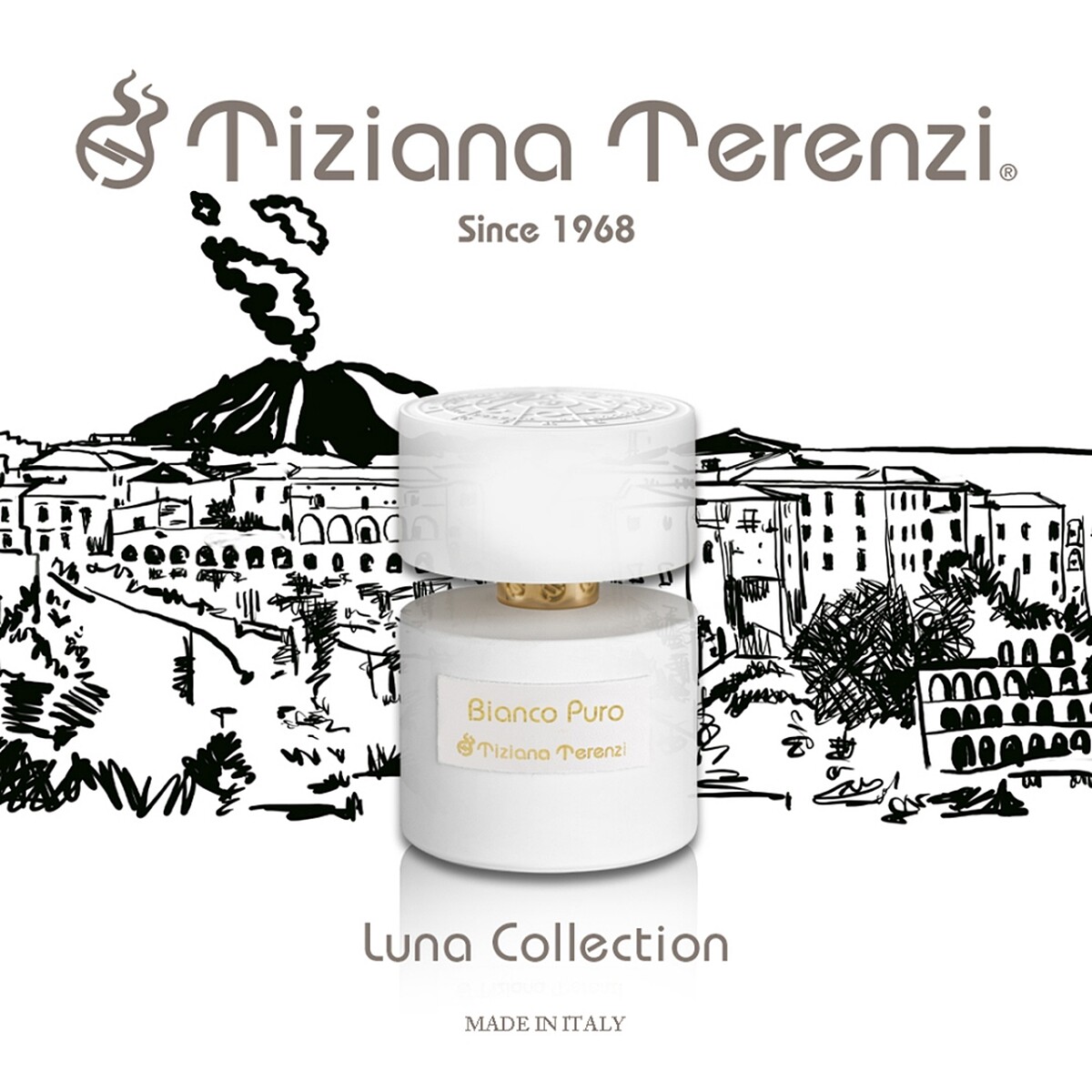 Tiziana Terenzi BIANCO PURO安克普羅香精形象圖。