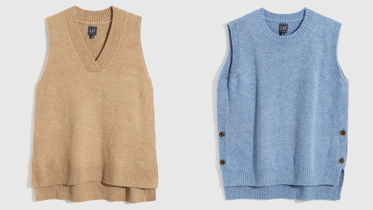 Gap羊毛混紡V領毛衣，NT1,299