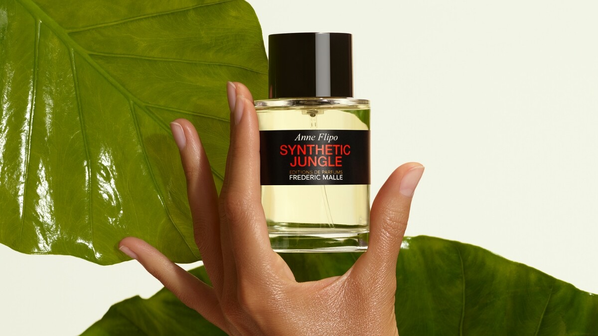 Frédéric Malle 2021新香水SYNTHETIC JUNGLE綠野之境形象圖。
