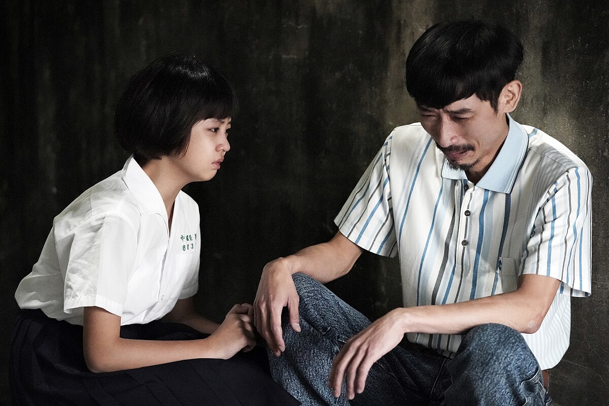 ▲陳竹昇、吳以涵哭戲感動觀眾。（圖 / 華視、CATCHPLAY提供）