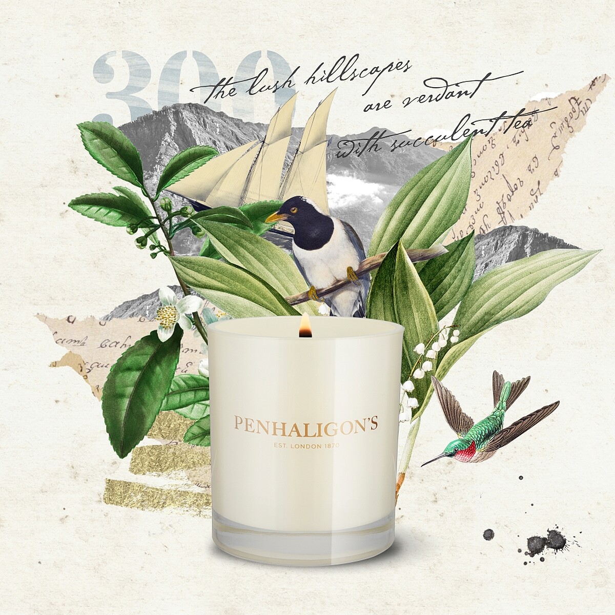 Penhaligon&lsquo;s潘海利根Trade Routes系列香氛蠟燭Ceylon Pekoe