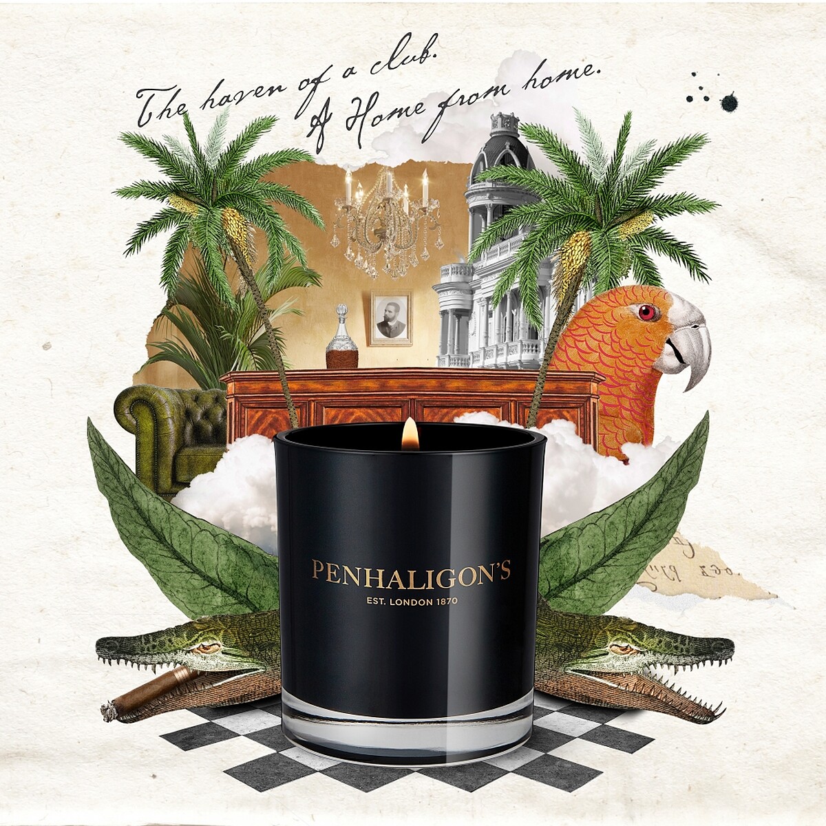 Penhaligon&lsquo;s潘海利根Trade Routes系列香氛蠟燭Maduro Leaf