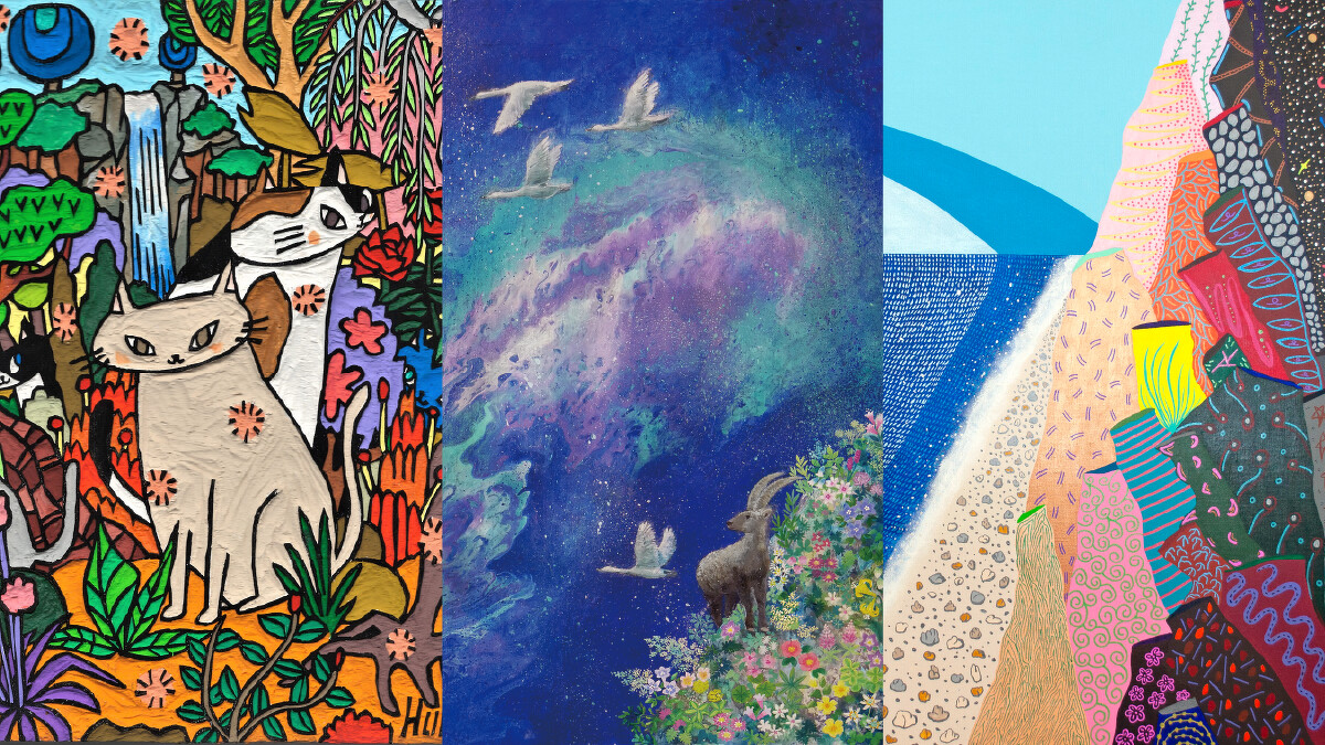 HUIT_Cat Forest喵咪森林 / Natsuki Wakita山岳ヤギ / 盧俊翰_Sunrise and Nightfull日出夜降