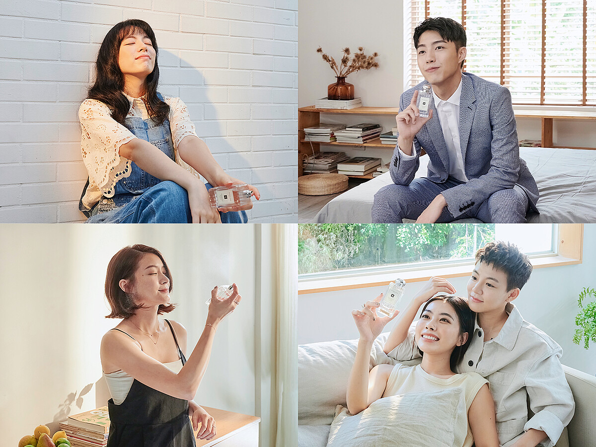 蔡凡熙服裝：白色襯衫、藍色西裝外套、藍色西裝長褲，all by H&M、藍色襯衫，GAP / 黑色休閒長褲，AllSaints；陸夏服裝：蕾絲長版襯衫，H&M / 丹寧連身長褲，GAP、無袖連身長褲，H&M