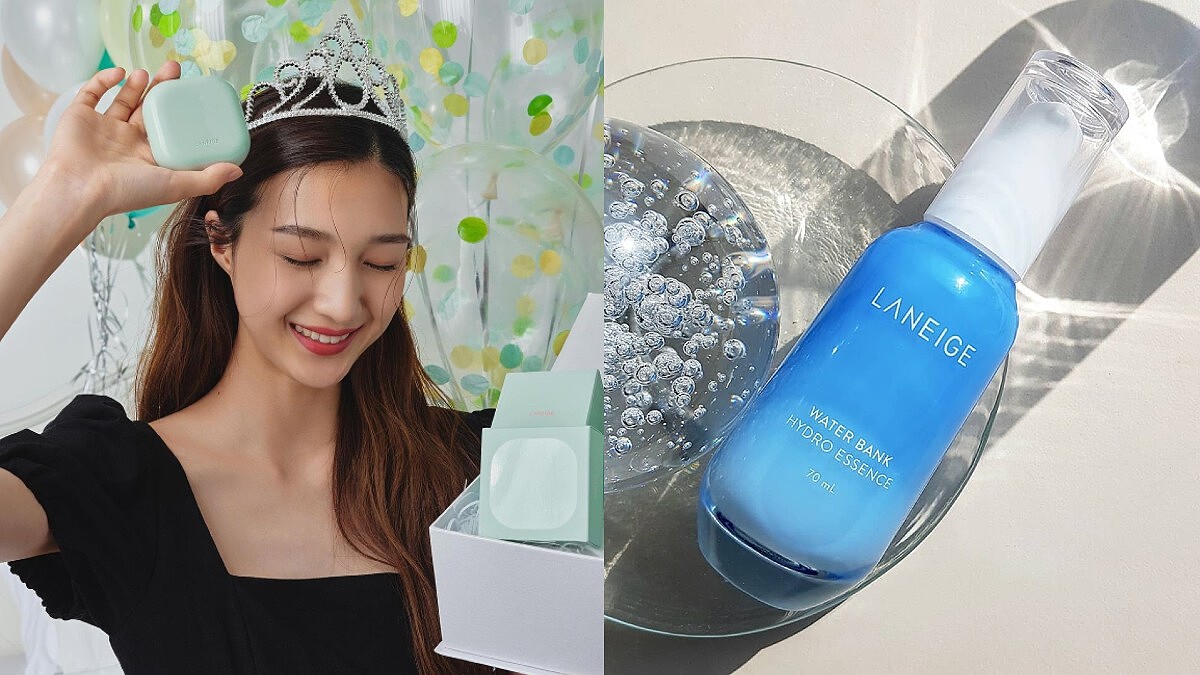 沒看錯，買二送十的瘋狂價！蘭芝2021週年慶超划算，用五倍券買了還現賺的這四組蘭芝神仙款～＃小薄荷、#爆水小水精、#拋光水 #超能亮睡美人有搶到有安心！ 