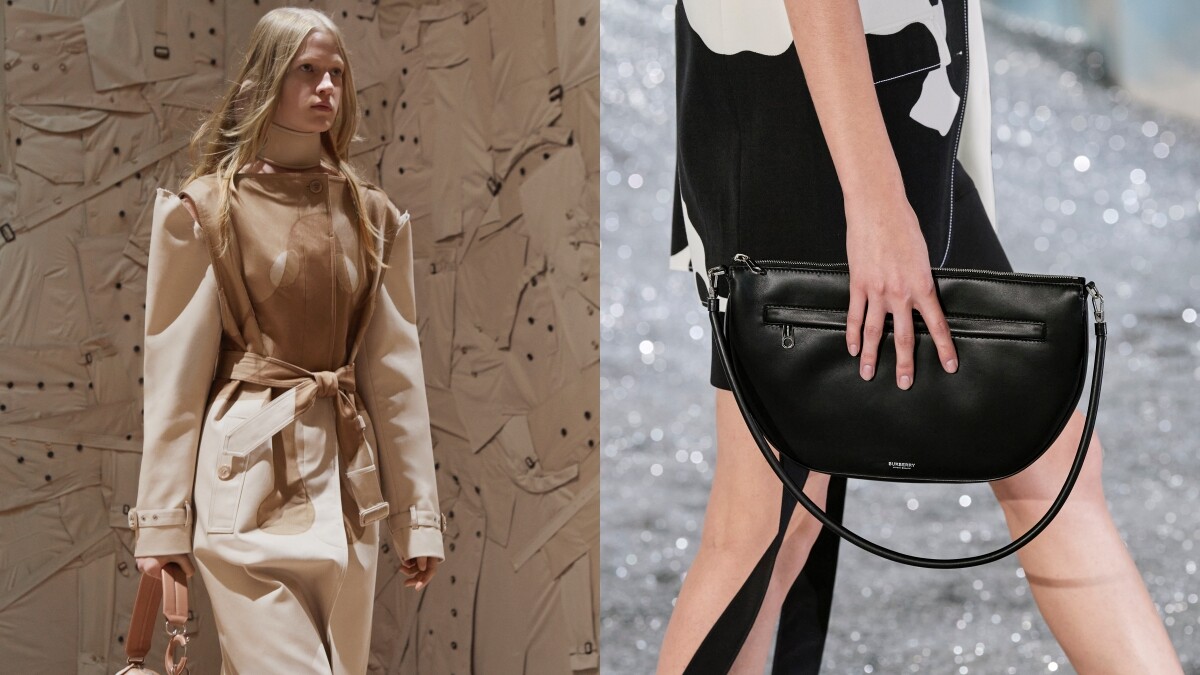 2022春夏倫敦時裝週｜Burberry Olympia柔和新輪廓，解構經典風衣、翻玩挖空剪裁