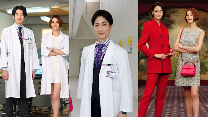 派遣女醫X 第七季 岡田將生 野村萬齋 富永愛與米倉涼子 Photo/朝日電視台@DoctorX_tvasahi
