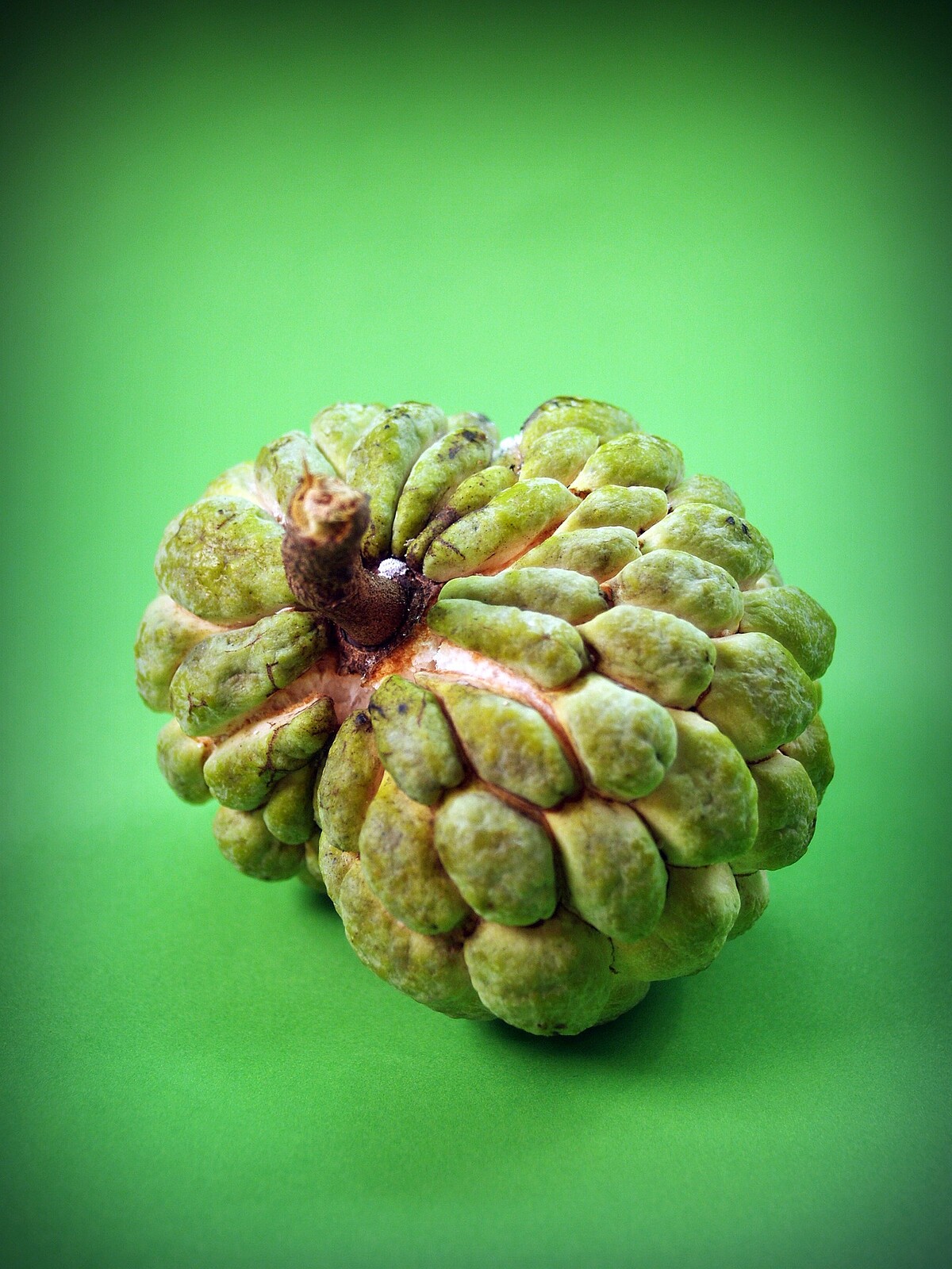 ▲釋迦如縫隙裂開，即代表已過熟。（示意圖 / 翻攝自Pixabay作者41330）