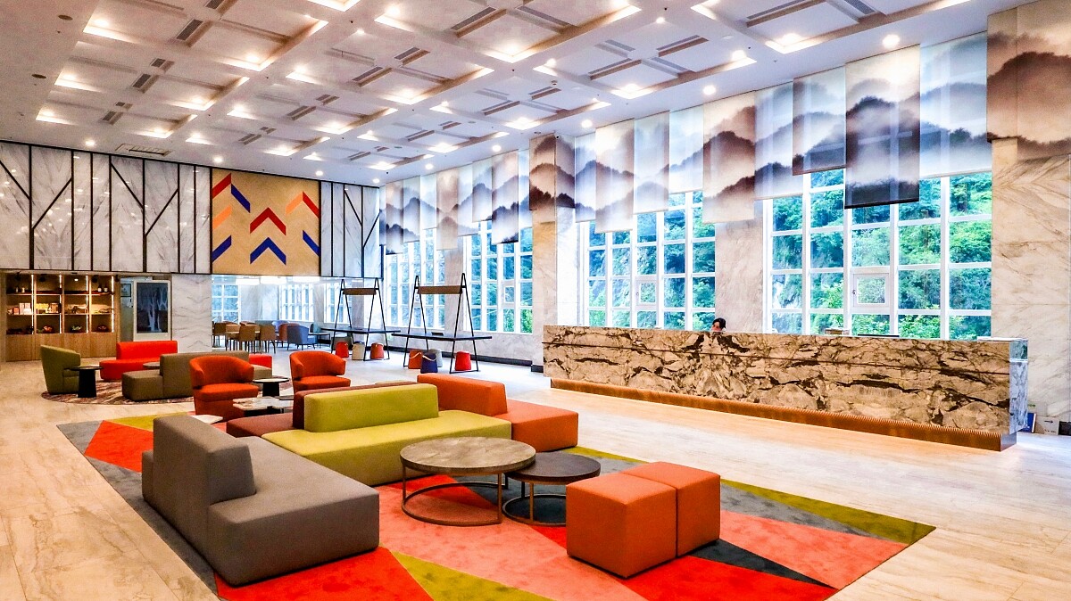 谷關統一渡假村絕美大廳