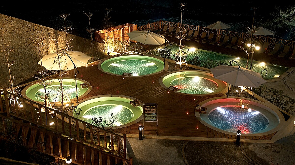 谷關統一渡假村五行湯，Photo／統一渡假村