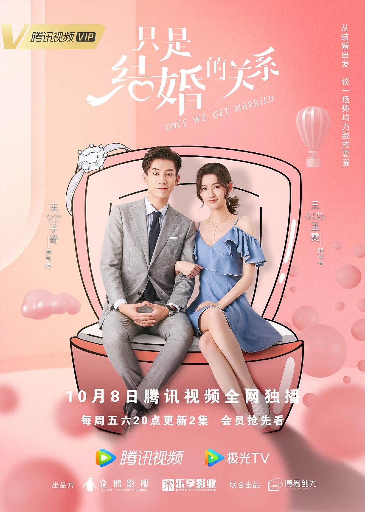 只是結婚的關係