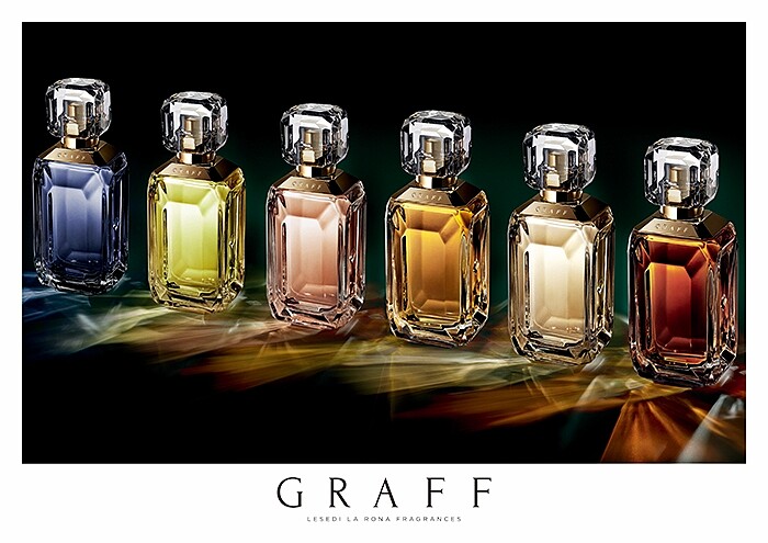 Graff Lesedi La Rona 我們的光淡香精主視覺。